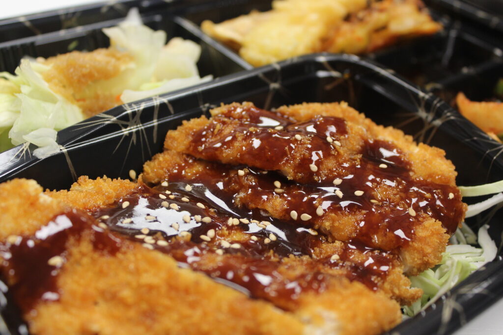 Chicken katsu bento